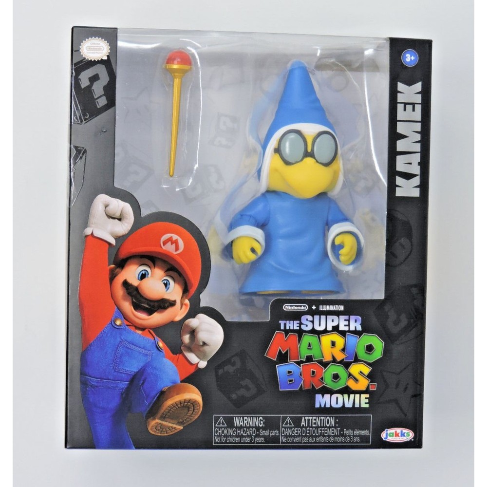 Jakks Pacific Kamek Nintendo Super Mario Bros. Movie 5 Action Figure BRAND NEW